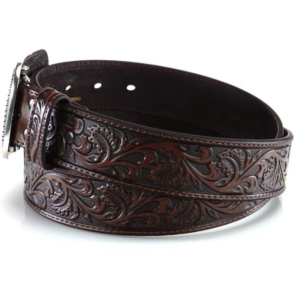 ARIAT Women\'s Rhinestones Embossed Leather Belt main image 5